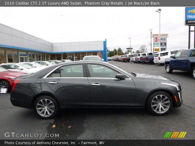 2016 Cadillac CTS 2.0T Luxury AWD Sedan in Phantom Gray Metallic