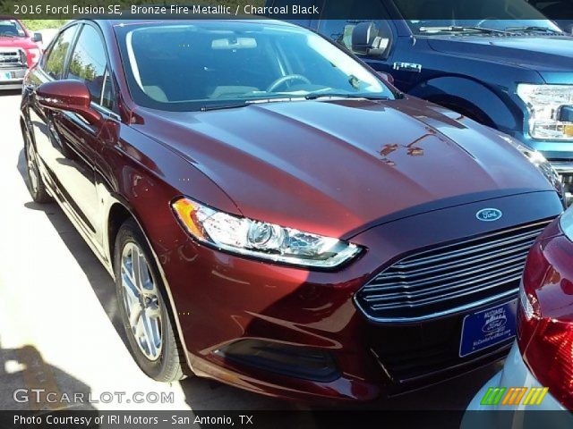 2016 Ford Fusion SE in Bronze Fire Metallic