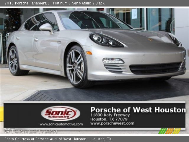 2013 Porsche Panamera S in Platinum Silver Metallic