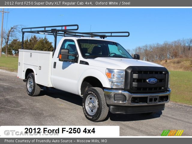 2012 Ford F250 Super Duty XLT Regular Cab 4x4 in Oxford White