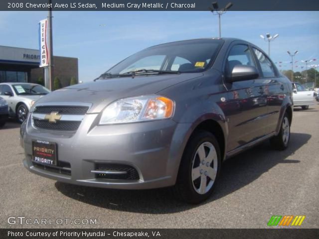 2008 Chevrolet Aveo LS Sedan in Medium Gray Metallic