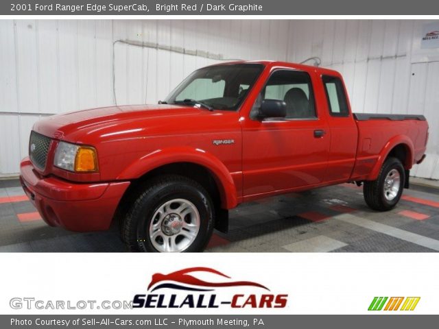 2001 Ford Ranger Edge SuperCab in Bright Red