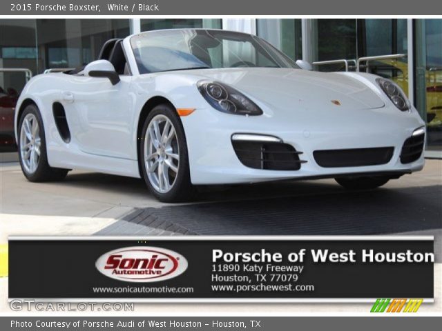 2015 Porsche Boxster  in White