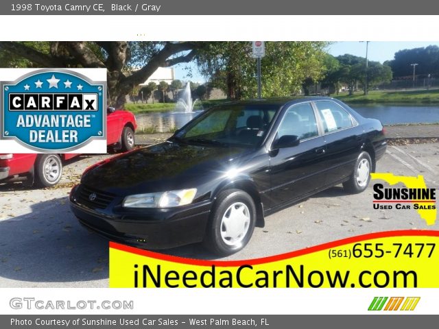 1998 Toyota Camry CE in Black