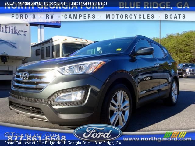 2013 Hyundai Santa Fe Sport 2.0T in Juniper Green