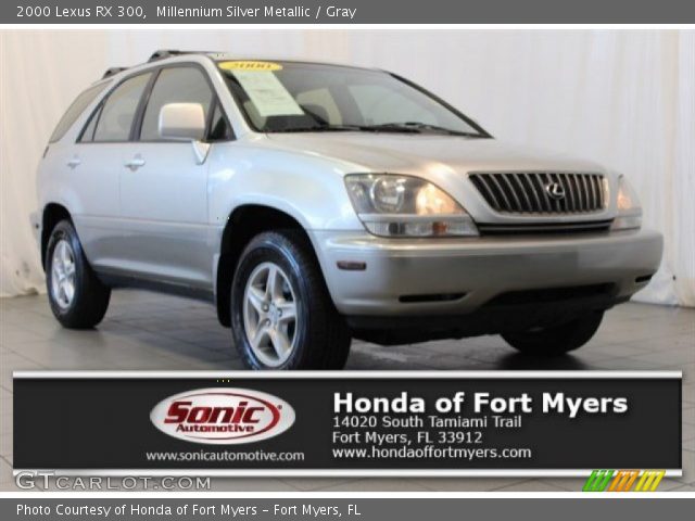2000 Lexus RX 300 in Millennium Silver Metallic