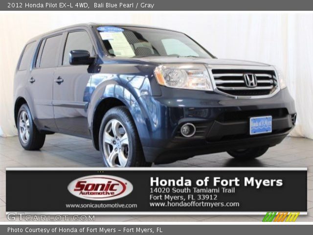 2012 Honda Pilot EX-L 4WD in Bali Blue Pearl