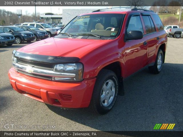 2002 Chevrolet TrailBlazer LS 4x4 in Victory Red