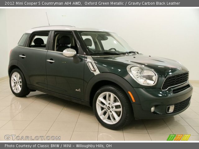 2012 Mini Cooper S Countryman All4 AWD in Oxford Green Metallic