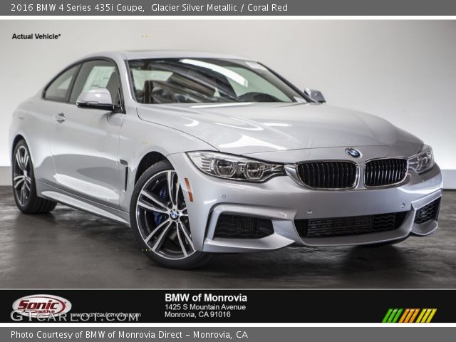 2016 BMW 4 Series 435i Coupe in Glacier Silver Metallic
