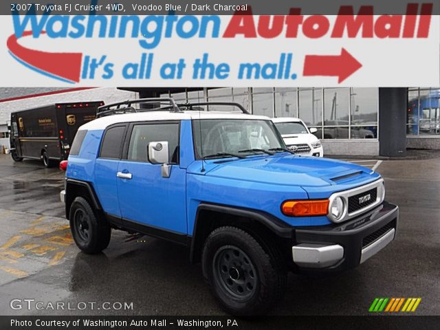 2007 Toyota FJ Cruiser 4WD in Voodoo Blue