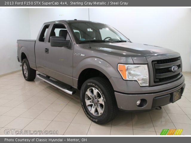 2013 Ford F150 STX SuperCab 4x4 in Sterling Gray Metallic