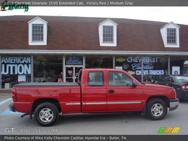 2003 Chevrolet Silverado 1500 Extended Cab in Victory Red