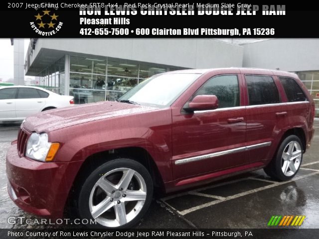 2007 Jeep Grand Cherokee SRT8 4x4 in Red Rock Crystal Pearl