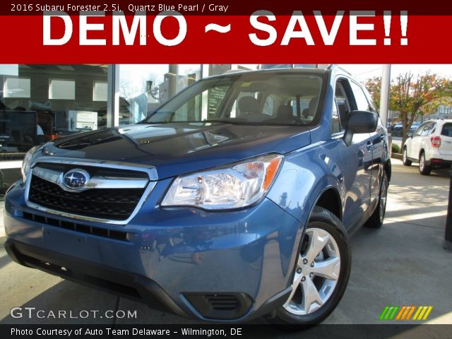 2016 Subaru Forester 2.5i in Quartz Blue Pearl