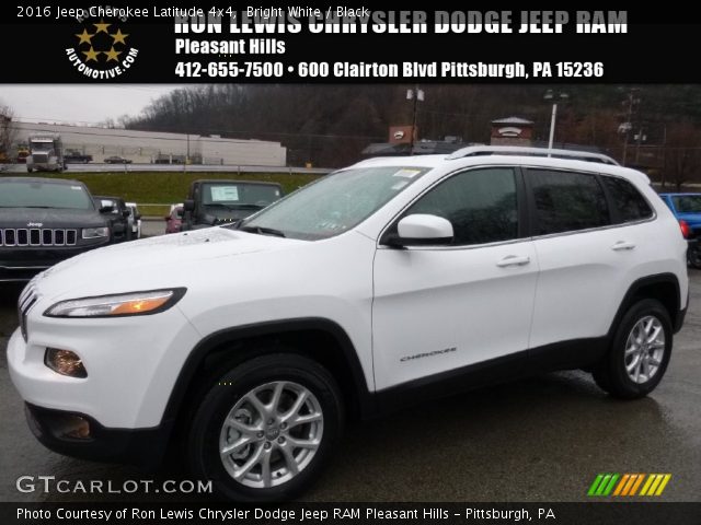 2016 Jeep Cherokee Latitude 4x4 in Bright White