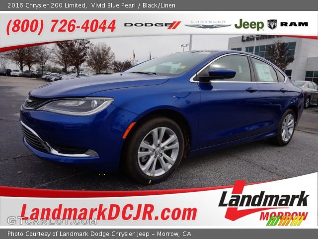 2016 Chrysler 200 Limited in Vivid Blue Pearl