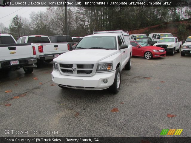 2011 Dodge Dakota Big Horn Extended Cab in Bright White