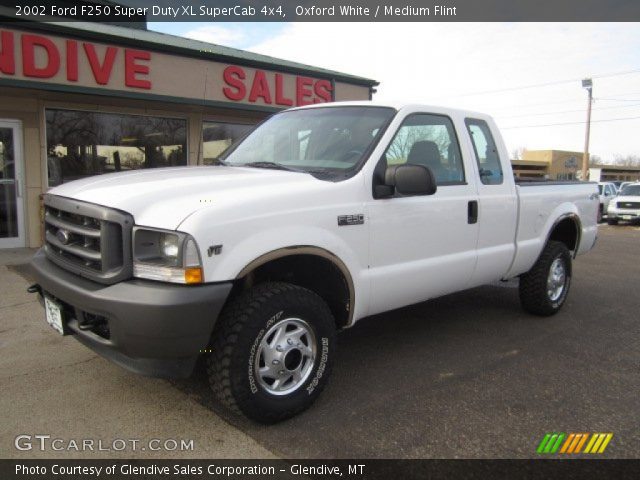 2002 Ford F250 Super Duty XL SuperCab 4x4 in Oxford White