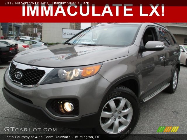 2012 Kia Sorento LX AWD in Titanium Silver