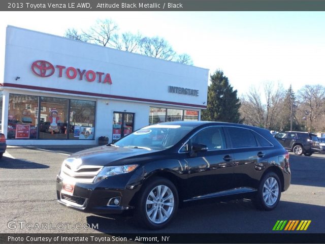 2013 Toyota Venza LE AWD in Attitude Black Metallic