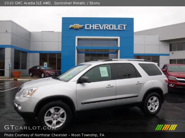 2010 GMC Acadia SLE AWD in Quicksilver Metallic