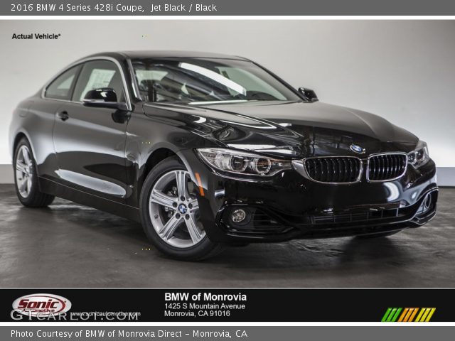 2016 BMW 4 Series 428i Coupe in Jet Black