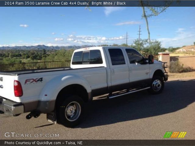 2014 Ram 3500 Laramie Crew Cab 4x4 Dually in Bright White