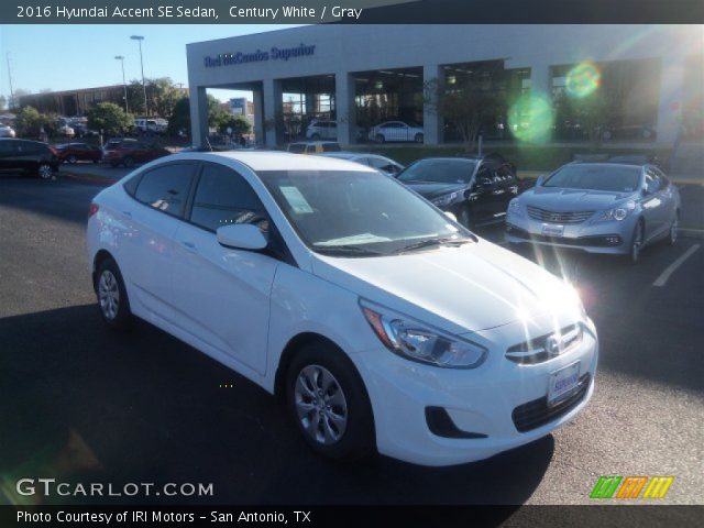 2016 Hyundai Accent SE Sedan in Century White