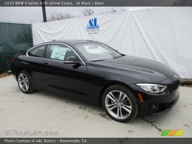2016 BMW 4 Series 428i xDrive Coupe in Jet Black