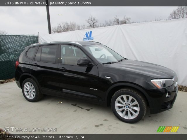 2016 BMW X3 xDrive28i in Jet Black