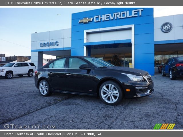 2016 Chevrolet Cruze Limited LTZ in Black Granite Metallic