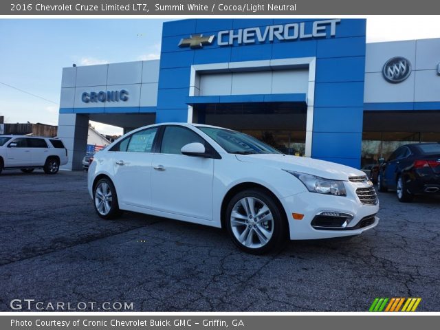 2016 Chevrolet Cruze Limited LTZ in Summit White