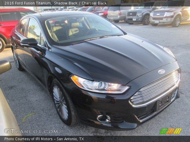 2016 Ford Fusion Titanium in Shadow Black