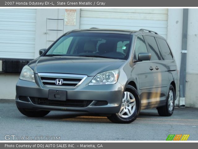 2007 Honda Odyssey EX-L in Slate Green Metallic