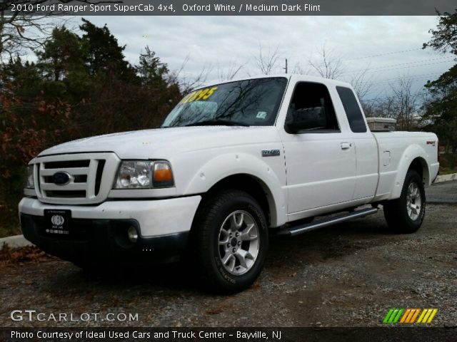 2010 Ford Ranger Sport SuperCab 4x4 in Oxford White
