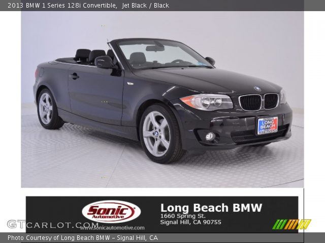 2013 BMW 1 Series 128i Convertible in Jet Black