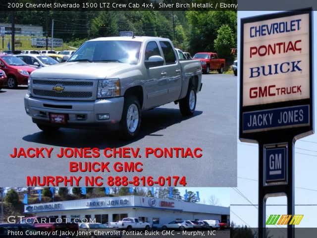 2009 Chevrolet Silverado 1500 LTZ Crew Cab 4x4 in Silver Birch Metallic