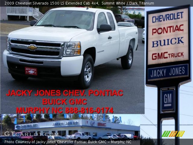 2009 Chevrolet Silverado 1500 LS Extended Cab 4x4 in Summit White