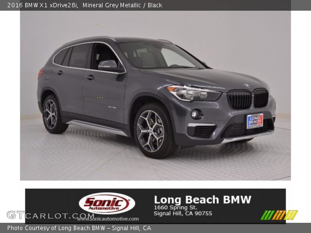 2016 BMW X1 xDrive28i in Mineral Grey Metallic