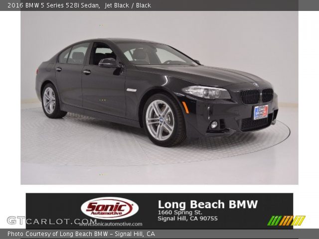 2016 BMW 5 Series 528i Sedan in Jet Black