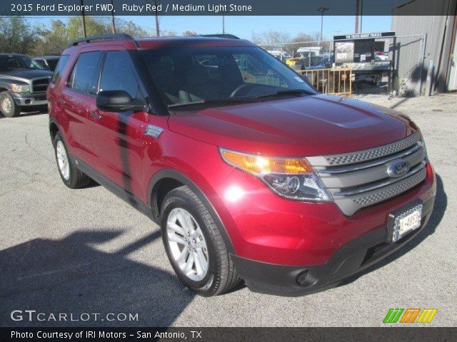 2015 Ford Explorer FWD in Ruby Red