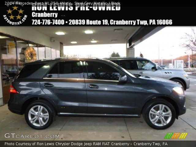 2014 Mercedes-Benz ML 350 4Matic in Steel Grey Metallic