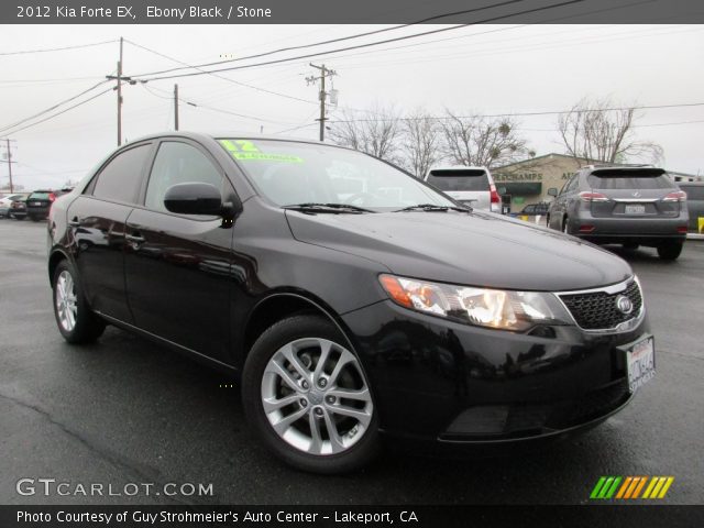 2012 Kia Forte EX in Ebony Black