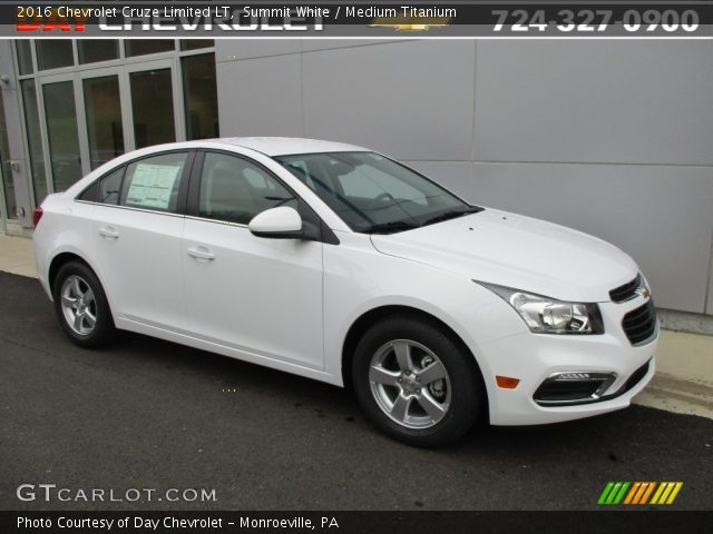 2016 Chevrolet Cruze Limited LT in Summit White