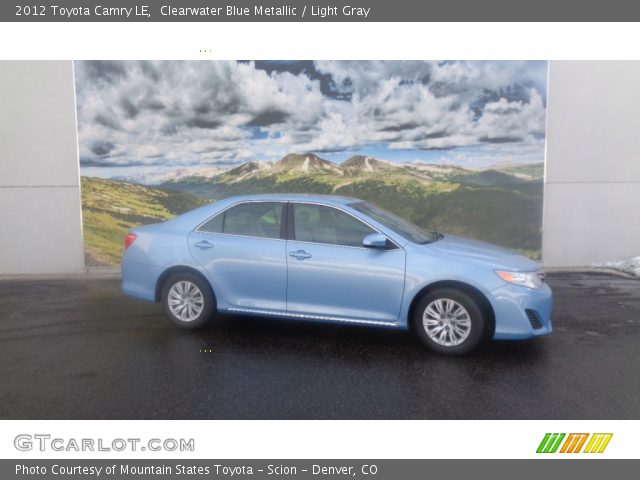2012 Toyota Camry LE in Clearwater Blue Metallic
