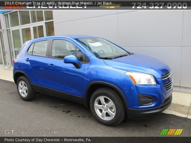 2016 Chevrolet Trax LS AWD in Brilliant Blue Metallic