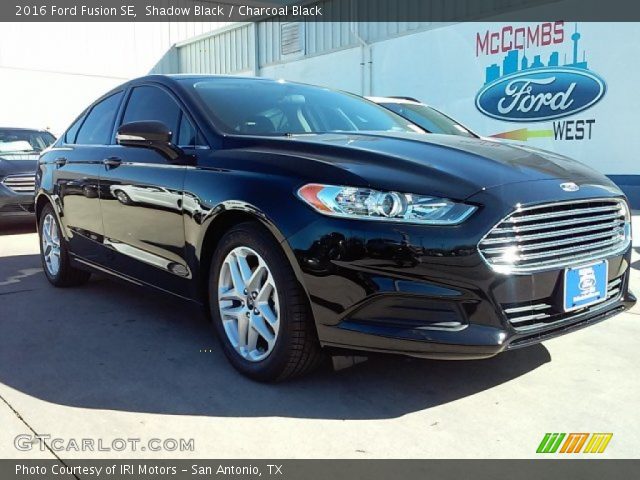 2016 Ford Fusion SE in Shadow Black