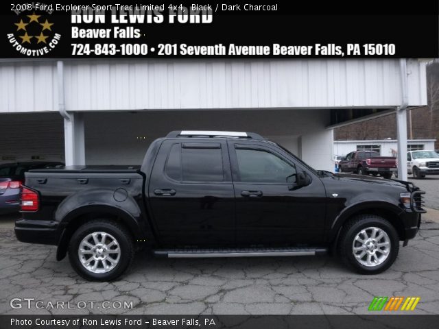 2008 Ford Explorer Sport Trac Limited 4x4 in Black