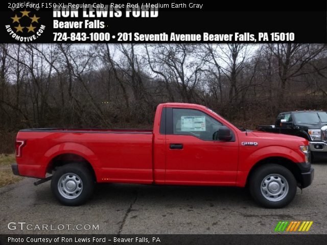2016 Ford F150 XL Regular Cab in Race Red
